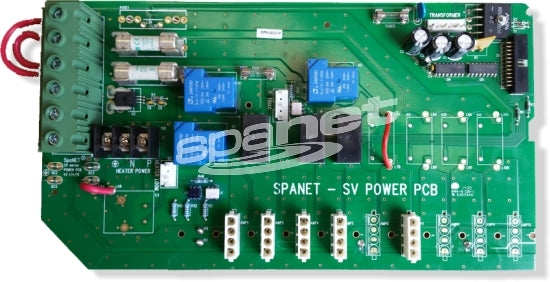 SV2 (V1) 240v Power PCBA (AMP Sockets)